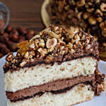 Tempting Hazelnut Praline Cake