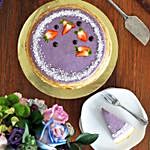 Tempting Purple Sweet Potato Crepe Cake