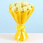 Unending love 12 Yellow Carnations Bunch