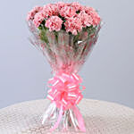 Unending Love 20 Pink Carnations Bouquet