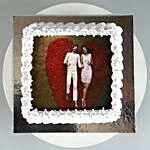 Valentine Photo Vanilla Cake 1.5 Kg