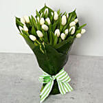 White Tulips Bouquet