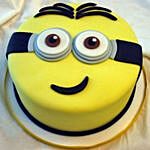 Yellow Minion Cake 1.5Kg