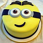 Yellow Minion Cake Half Kg