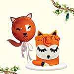 Animal Series Cake And Bubble Balloon