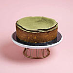 Green Tea Burnt Cheesecake