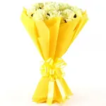 Beautufil carnation handtied bouquet