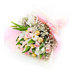 Delightful Flowers Ferrero Rocher Bouquet