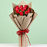 Enigmatic 12 Red Roses Bouquet