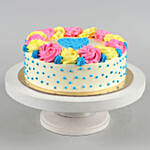 Heart And Roses Designer Chocolate Cake 1 Kg