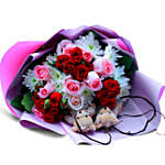 Lovable Flowes Bouquet For Valentine
