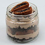 Lovely Choco Dark Fantasy Cream Cake Jar Set of 2