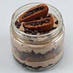 Lovely Choco Dark Fantasy Cream Cake Jar Set of 2