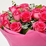 Sweet Pink 20 Roses Bunch