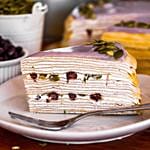 Yam Crepe Cake