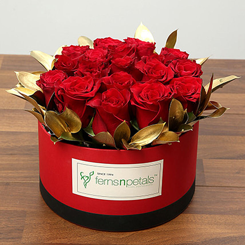 Box Of 20 Red Roses OM