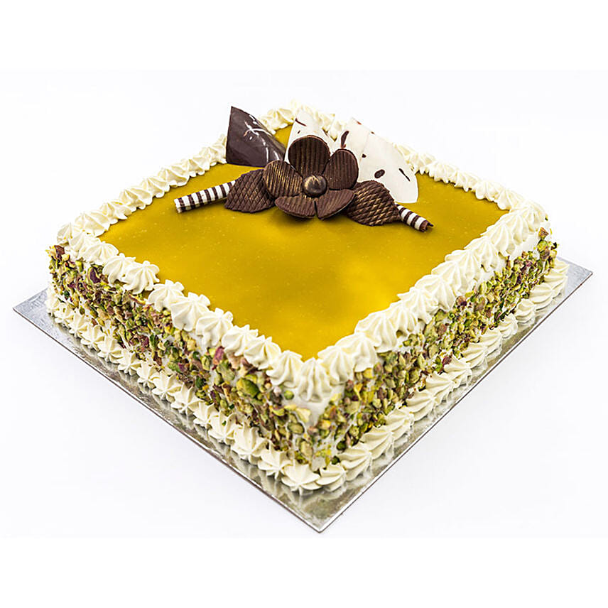 Pistachio Cake 1 Kg Eggless