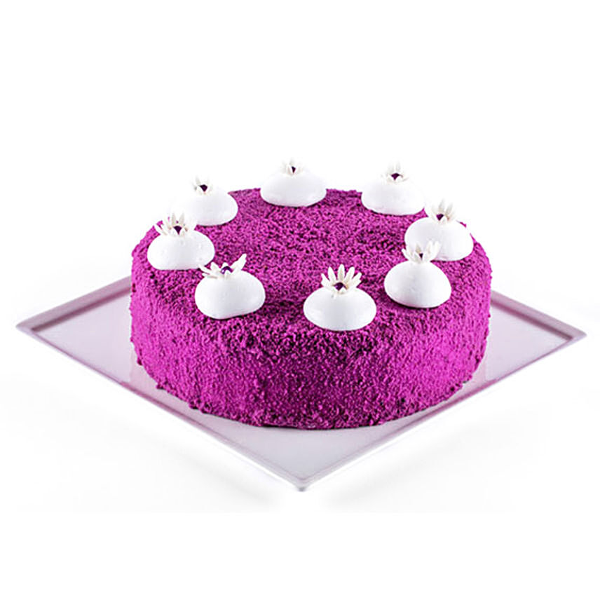 Purple Velvet Cake Half Kg