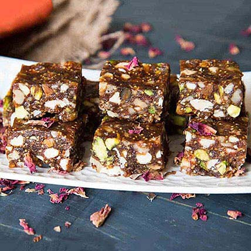 Healthy Anjeer Dry Fruits Barfi