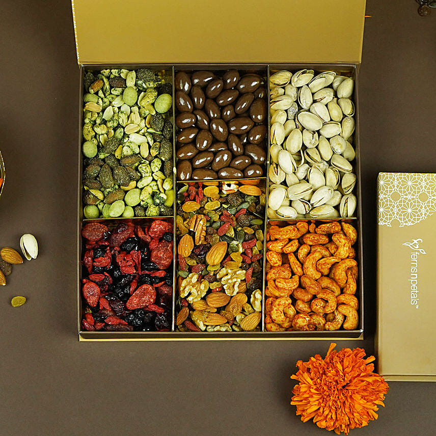 Dry Fruits And Cherries Box