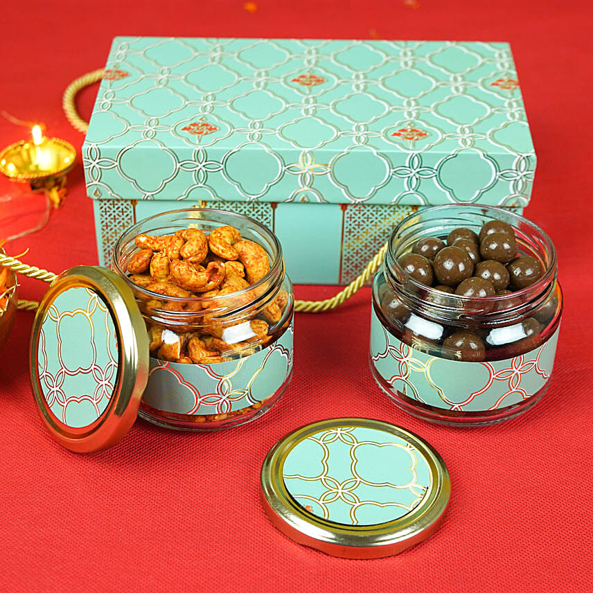 Savoury N Chocolate Covered Nuts Box