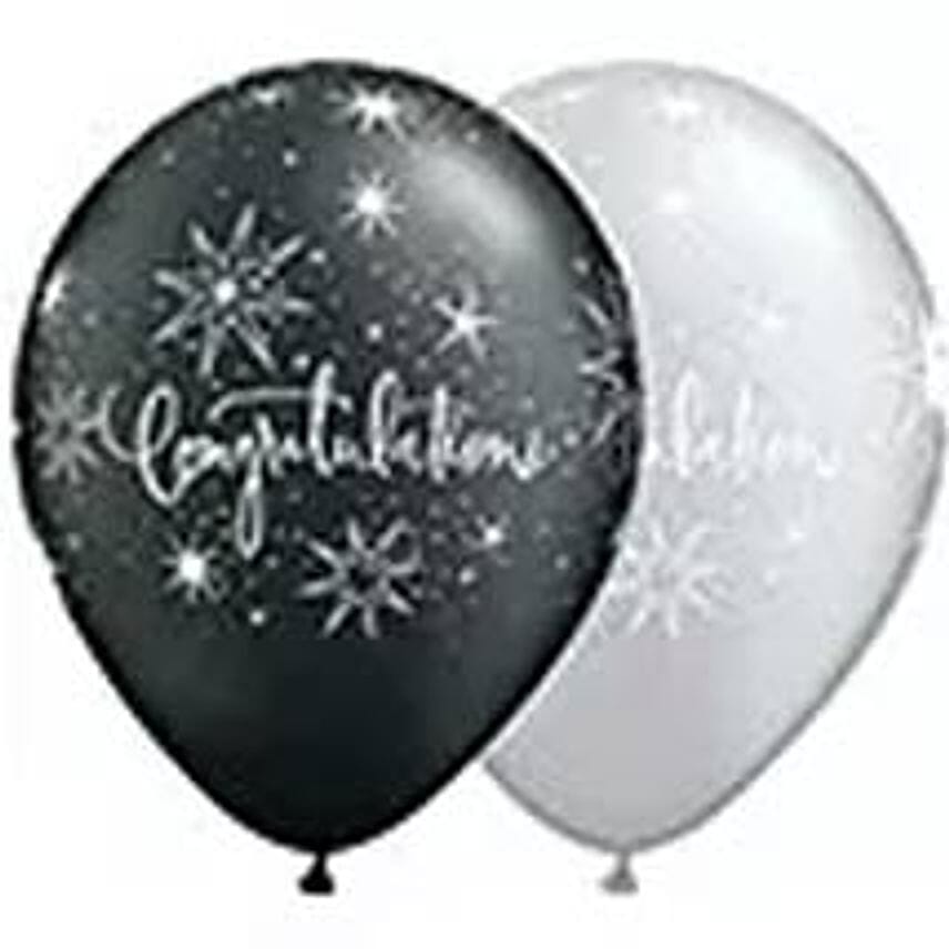 2 Congratulations Balloon