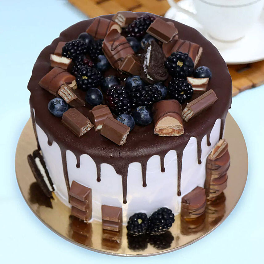 Delicious Choco Vanilla Cake 1.5 Kg