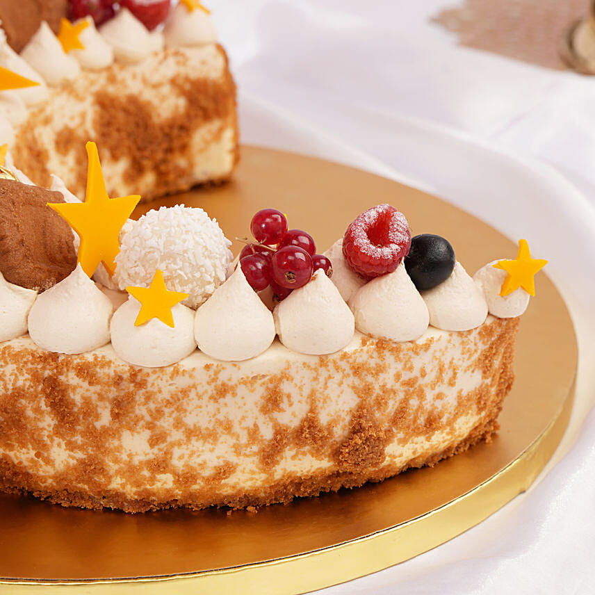 Lotus Crescent Cake
