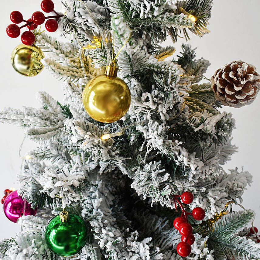Snow Effect Artificial Christmas Tree