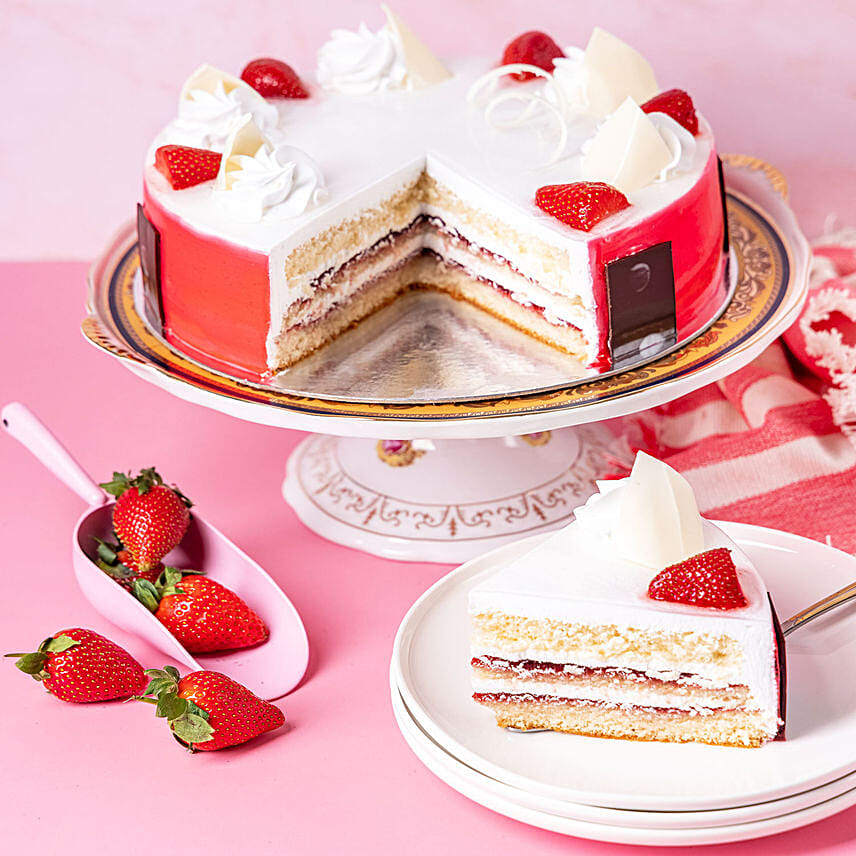 Strawberry Cake 1 Kg