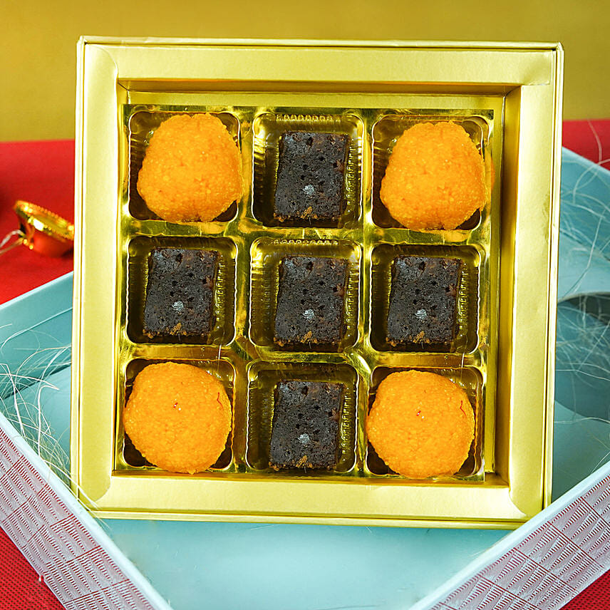 Sweets N Dry Fruits Diwali Wishes Box