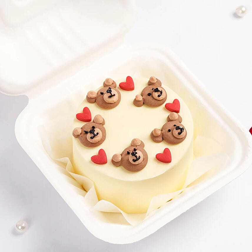 Teddy Bento Cake