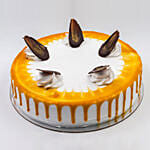 Butterscotch Cake Half Kg Eggless