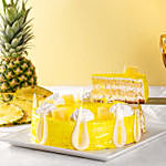 Pineapple Cake Half Kg