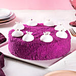 Purple Velvet Cake Half Kg