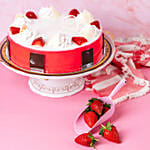 Strawberry Cake 1 Kg Eggless