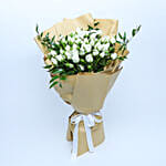 Beautiful White Spray Rose Bouquet