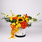 Hello Sunshine Mixed Flowers Box