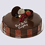 Thank You Chocolate Cake 1.5 Kg