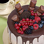 Candy Topped Choco Cake 1.5 Kg