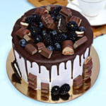 Delicious Choco Vanilla Cake Half Kg