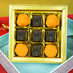 Sweets N Dry Fruits Diwali Wishes Box