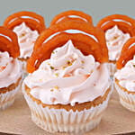 Jalebi Cupcake 6 Pcs