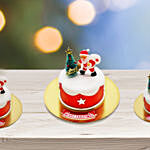 Christmas Santa Red Mono Cake