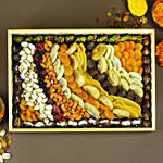 Dried N Dry Fruit Tray With Dates