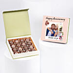 Anniversary Personalised Nuts Chocolate Box