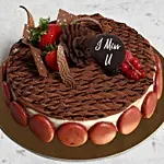 Miss You Chocolate Cake One Kg