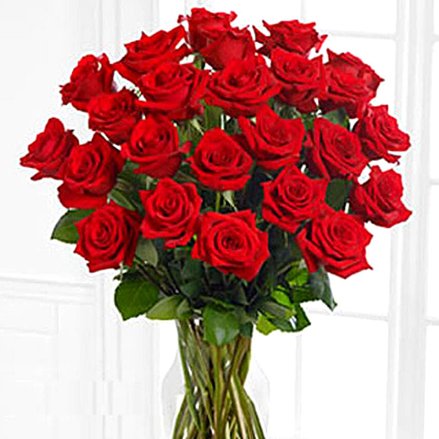 50 Red Roses Bunch