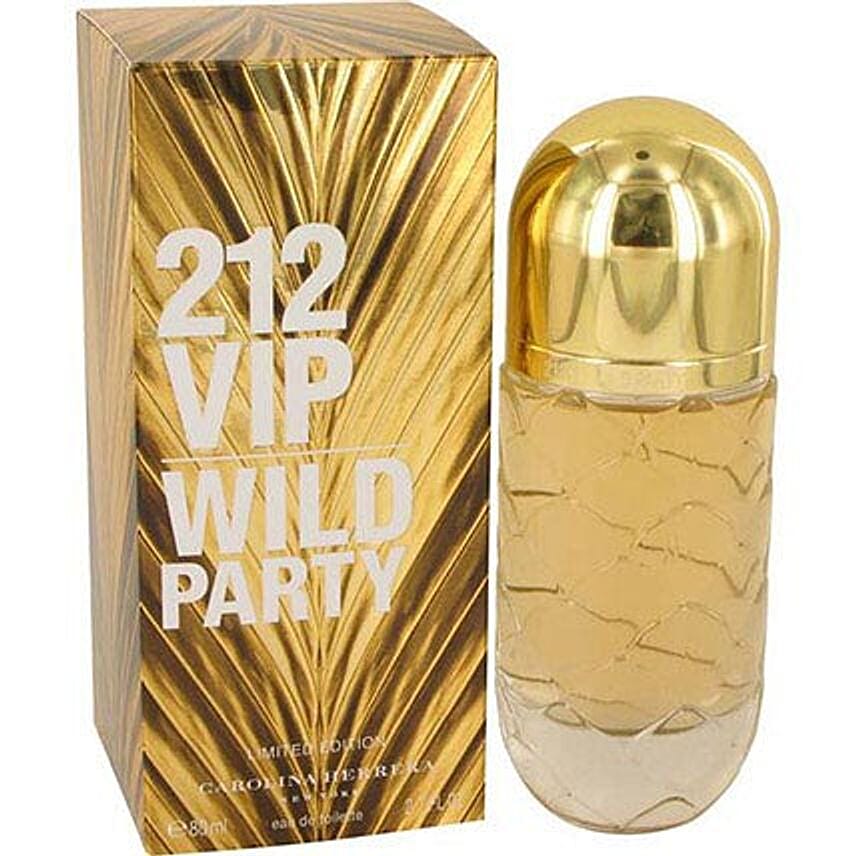 212 Vip Wild Party By Carolina Herrera For Women Edp