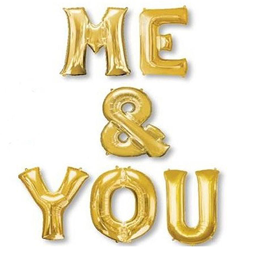 Me And You Balloon Set